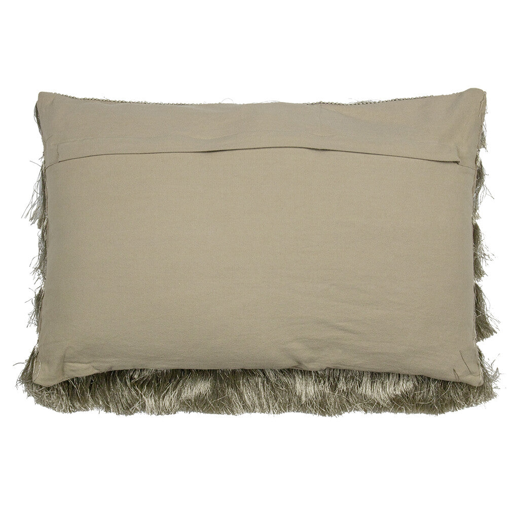 Gouden Kussen met Franjes – 40×60 cm