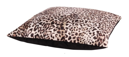 Kussen Panterprint – Fluweelzachte Luxe in Bruin & Beige