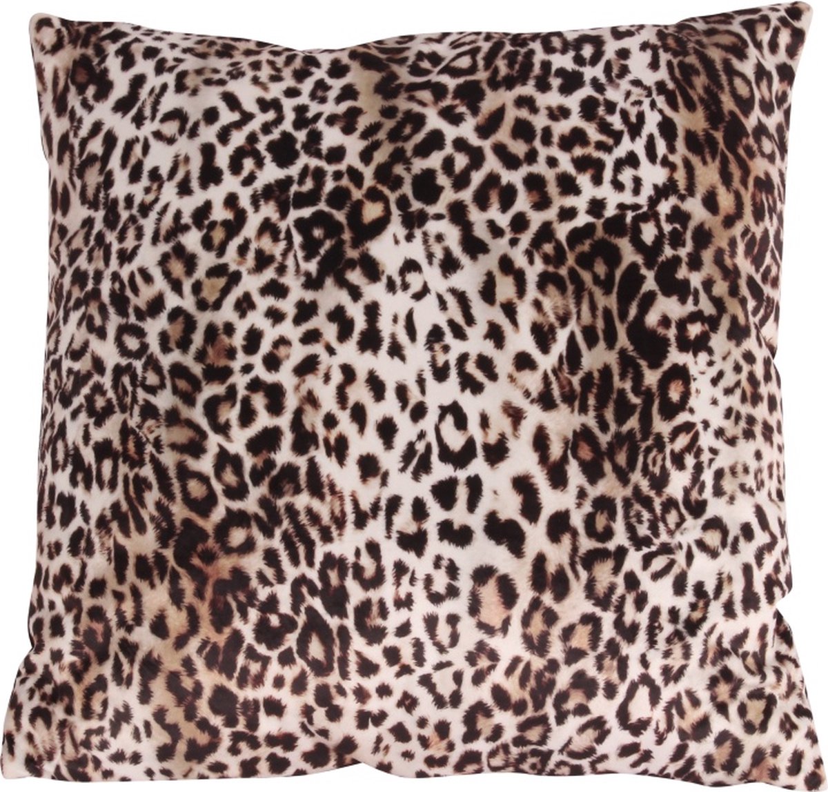 Kussen Panterprint – Fluweelzachte Luxe in Bruin & Beige