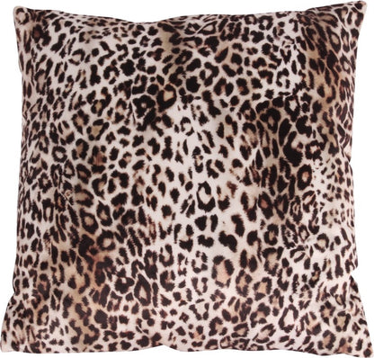 Kussen Panterprint – Fluweelzachte Luxe in Bruin & Beige