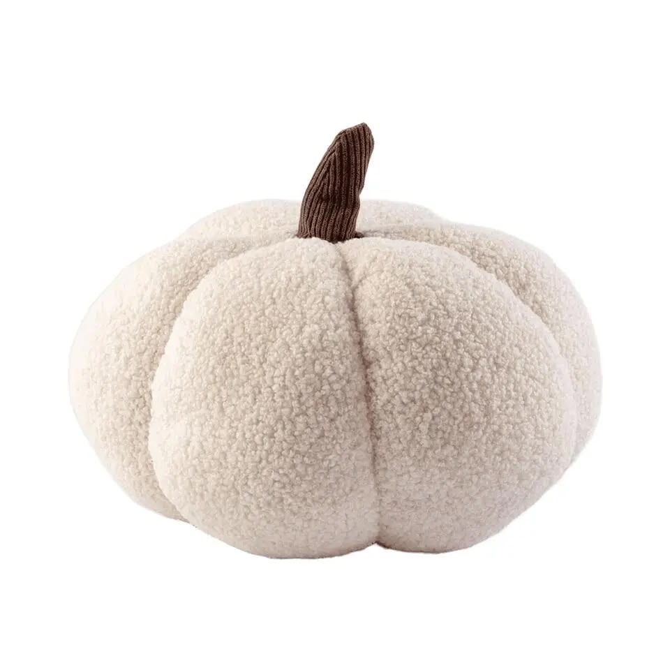 Stoff-Teddy Kürbis Ø30 cm – 3 Farben