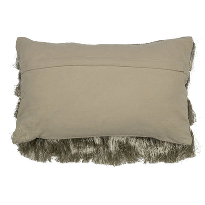Gouden Kussen met Franjes – 50×30 cm