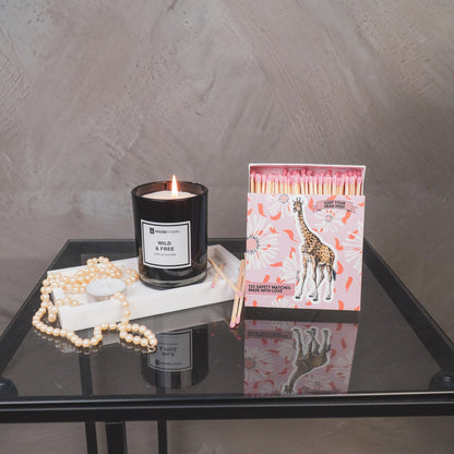 Kaarsenzand Styling Set – Kleine Ribbel Schaal  + Zand & Lontjes + Lucifers