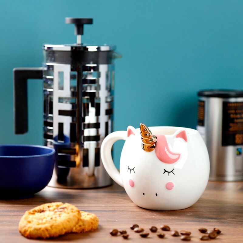 Einhorn-Tasse Dreamy Sips – Rosa oder Weiß