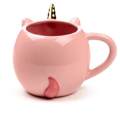 Einhorn-Tasse Dreamy Sips – Rosa oder Weiß