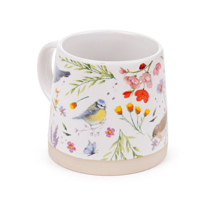 Jan Pashley Wings & Wildflowers Mok – Stoneware – 420 ml – Cadeaudoos