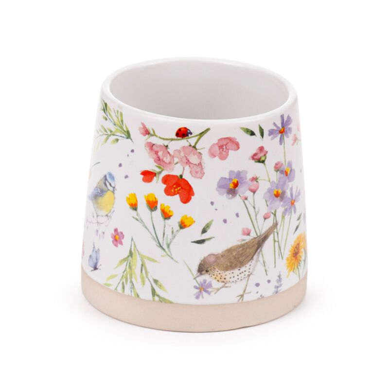 Jan Pashley Wings & Wildflowers Mok – Stoneware – 420 ml – Cadeaudoos
