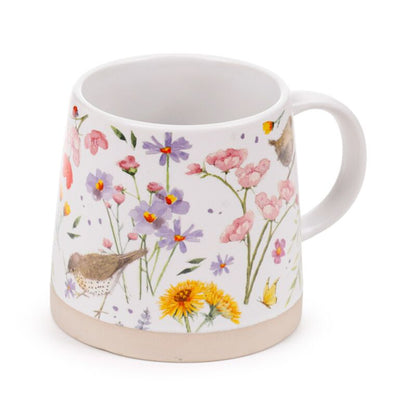 Jan Pashley Wings & Wildflowers Mok – Stoneware – 420 ml – Cadeaudoos