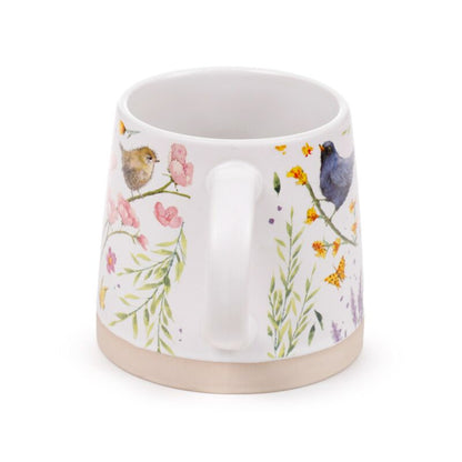 Jan Pashley Wings & Wildflowers Mok – Stoneware – 420 ml – Cadeaudoos
