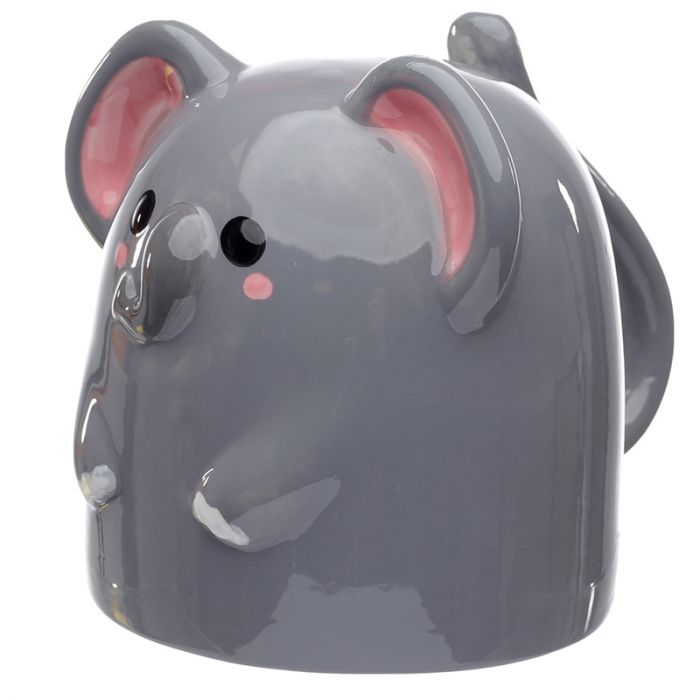Lustige Tasse mit Elefantenmotiv auf dem Kopf – 400 ml – Cutiemals