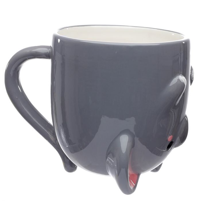 Lustige Tasse mit Elefantenmotiv auf dem Kopf – 400 ml – Cutiemals