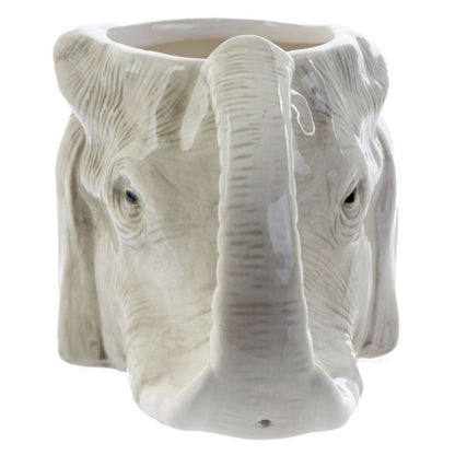 Elefantenbecher "Big Sip" - Coole Tasse mit Rüsselhenkel - 400 ml