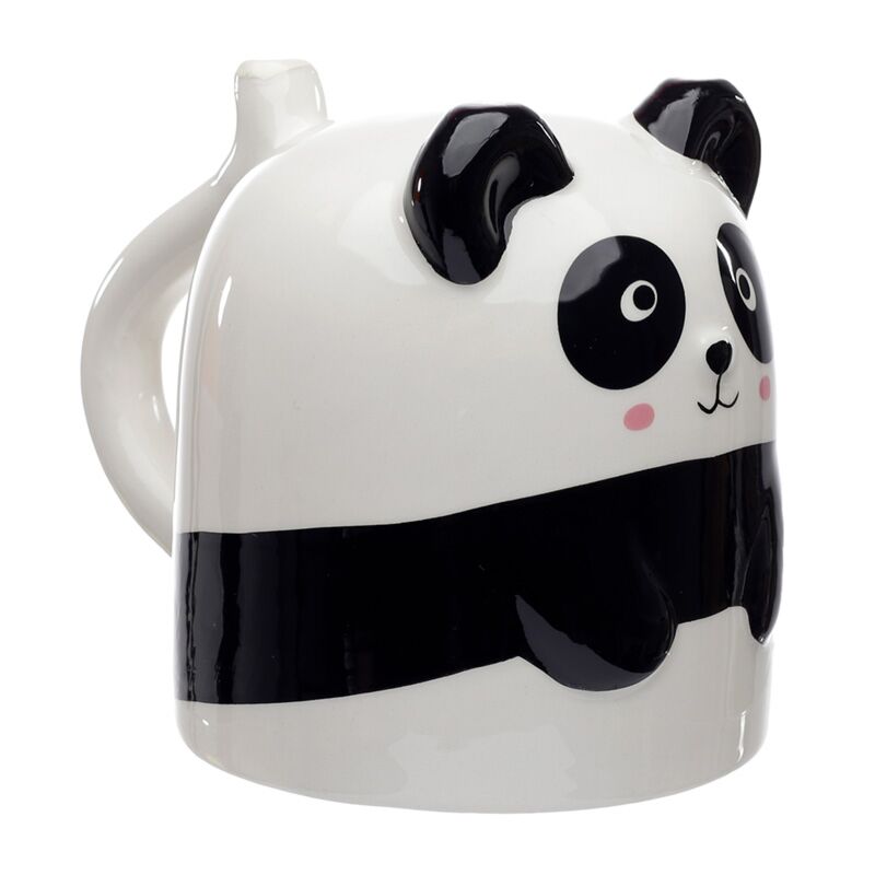 Panda Mug "Upside Down" – 2-in-1 Ornament (500 ml)