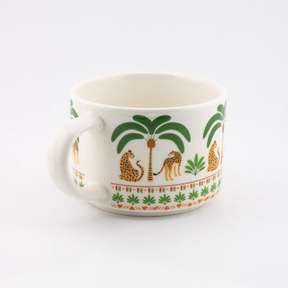 Panter servies Verde – keramiek – jungle design