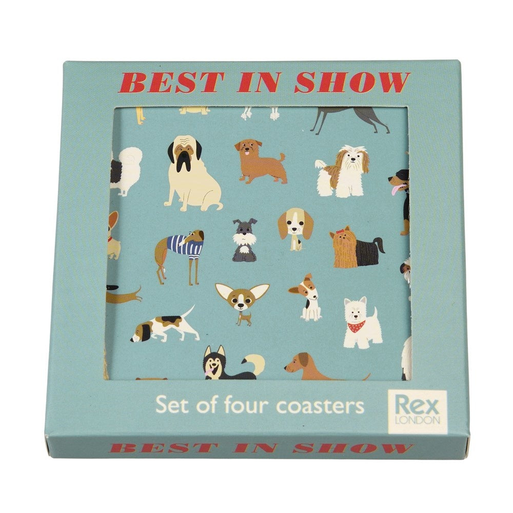 Best in Show-Hundeuntersetzer – 4er-Set