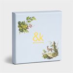 Onderzetters Bosdieren – Set van 4 – Kurk – Ø 10 cm
