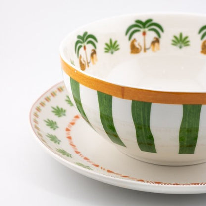 Panter servies Verde – keramiek – jungle design