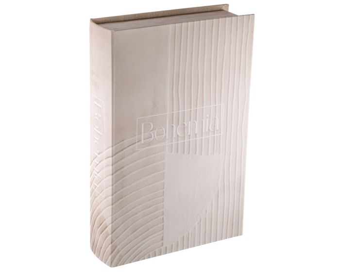 Decoratieboek Bohemia Off-White met Opbergruimte – 33 cm