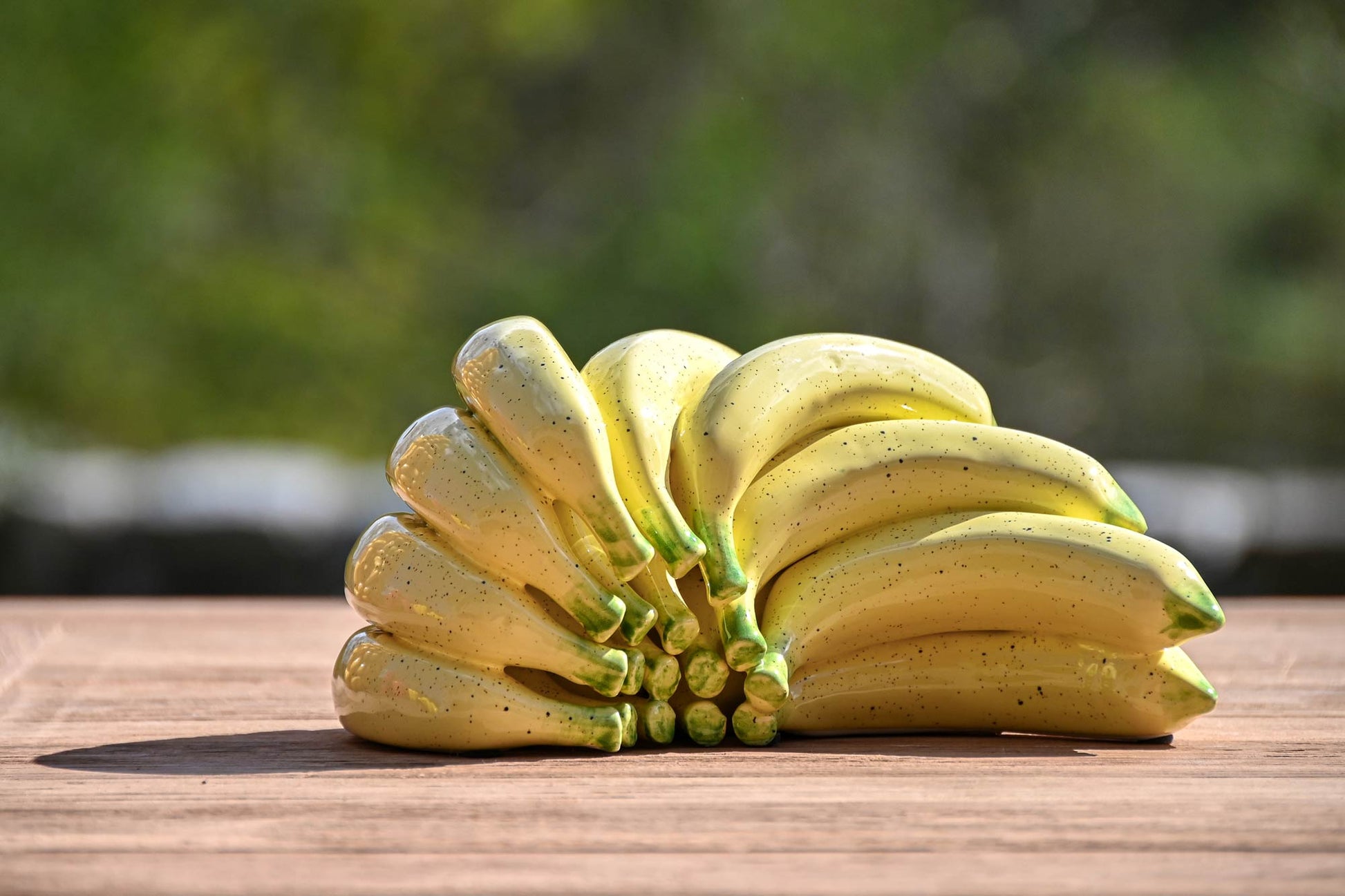 gele bananen beeld keramiek decoratie fruit object design