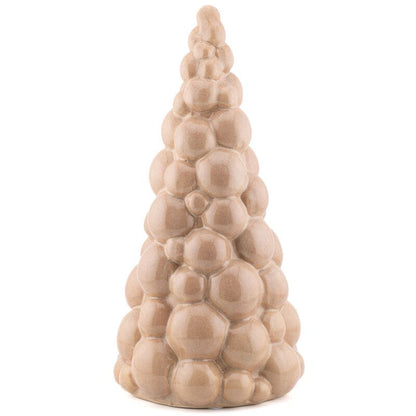 Kerstboom Ornament Fir Beige Keramiek – 18 & 24 cm