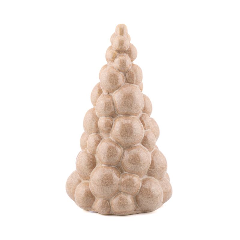 Kerstboom Ornament Fir Beige Keramiek – 18 & 24 cm