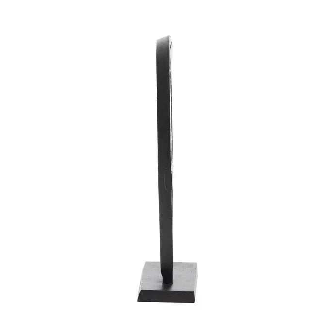 Light & Living Pinguïn Ornament op Voet – Mat Zwart 47 cm