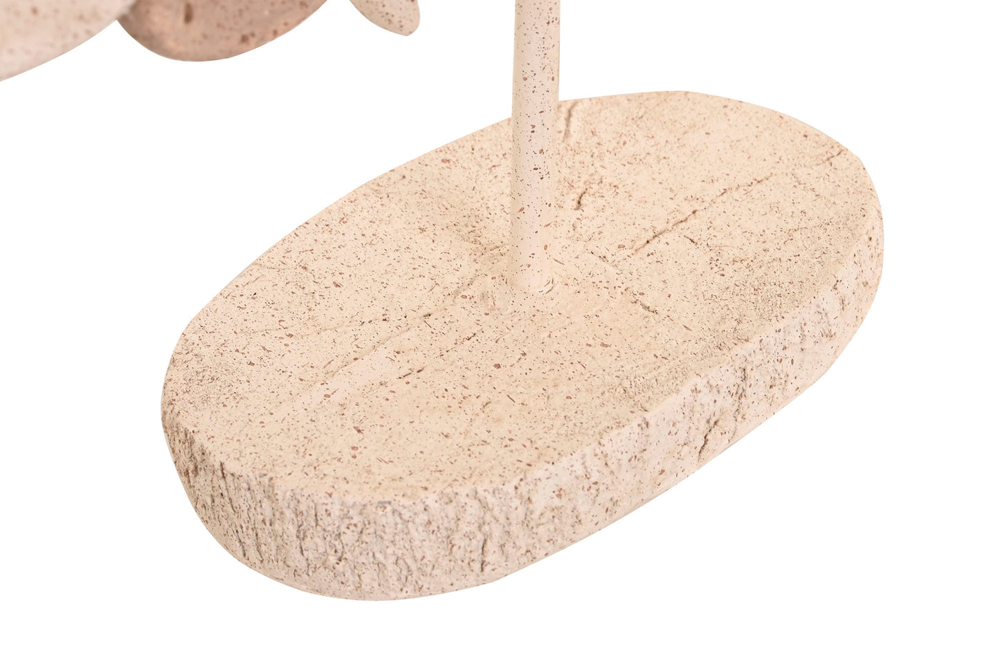 Organisch Vissenbeeld – Beige 31 cm