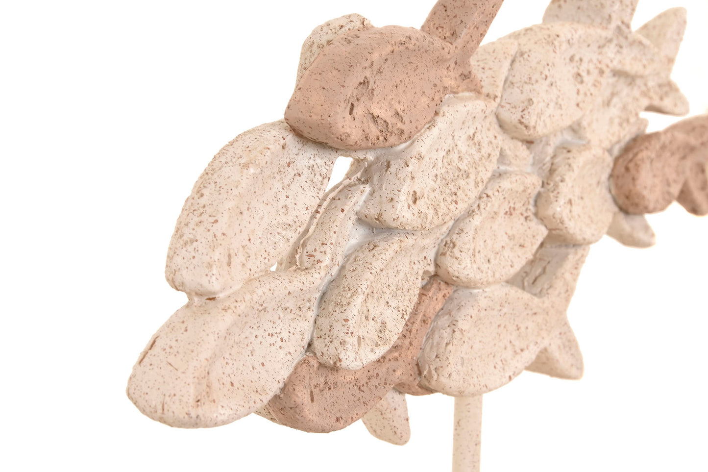 Organisch Vissenbeeld – Beige 31 cm