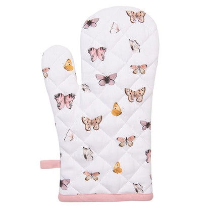 Ofenhandschuh Schmetterlingsmotiv – 18x30 cm