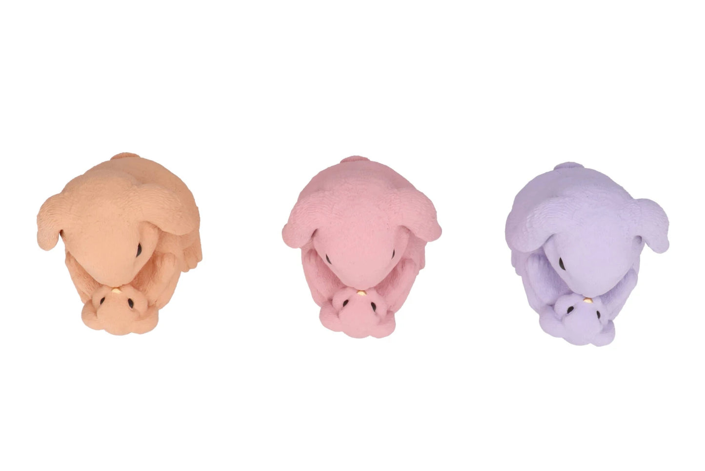 Konijnenbeeld in Pastel – Moeder met Jong