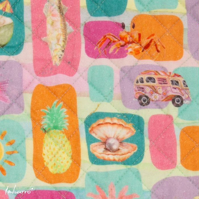 Imbarro Pannenlappen Summer Breeze – Set van 2 – 25 x 25 cm