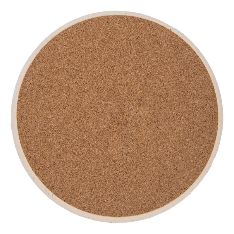Untersetzer mit Schmetterlingen und Blumen – Ø16 cm