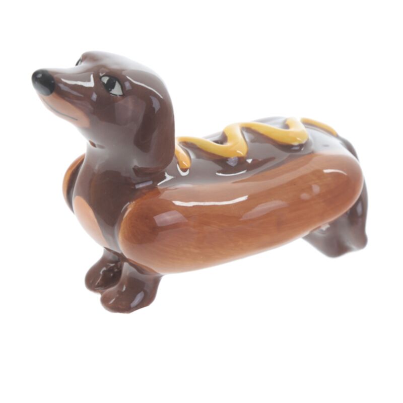 Worstenhond Broodje Hotdog Peper- en Zoutstel – Keramiek
