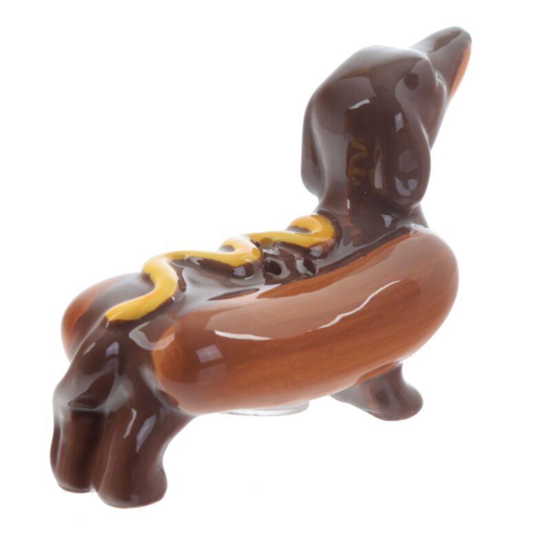 Worstenhond Broodje Hotdog Peper- en Zoutstel – Keramiek