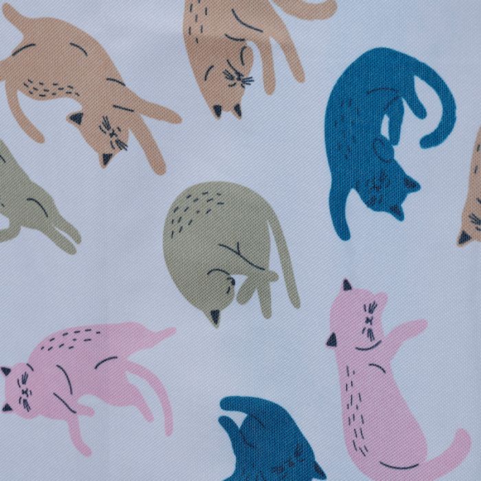 Picknickdecke „Cat’s Life“ – Katzenprint 158x140 cm