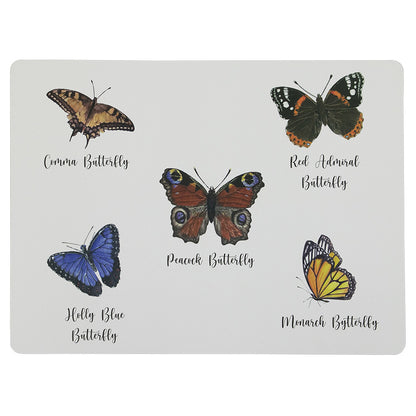 Schmetterlings-Tischsets – 4er-Set MDF