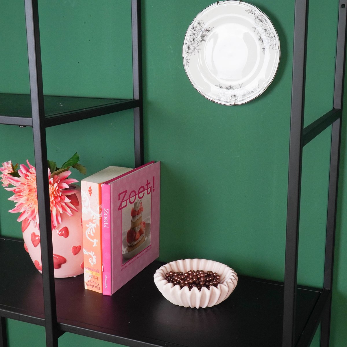 Ribbel Schaal Klein – Roze – Kaarsenzand & Keukenschaal – 15 cm