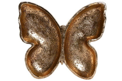 Gouden Sleutelschaaltje in Vlindervorm – Decoratief & Chic – 24 cm