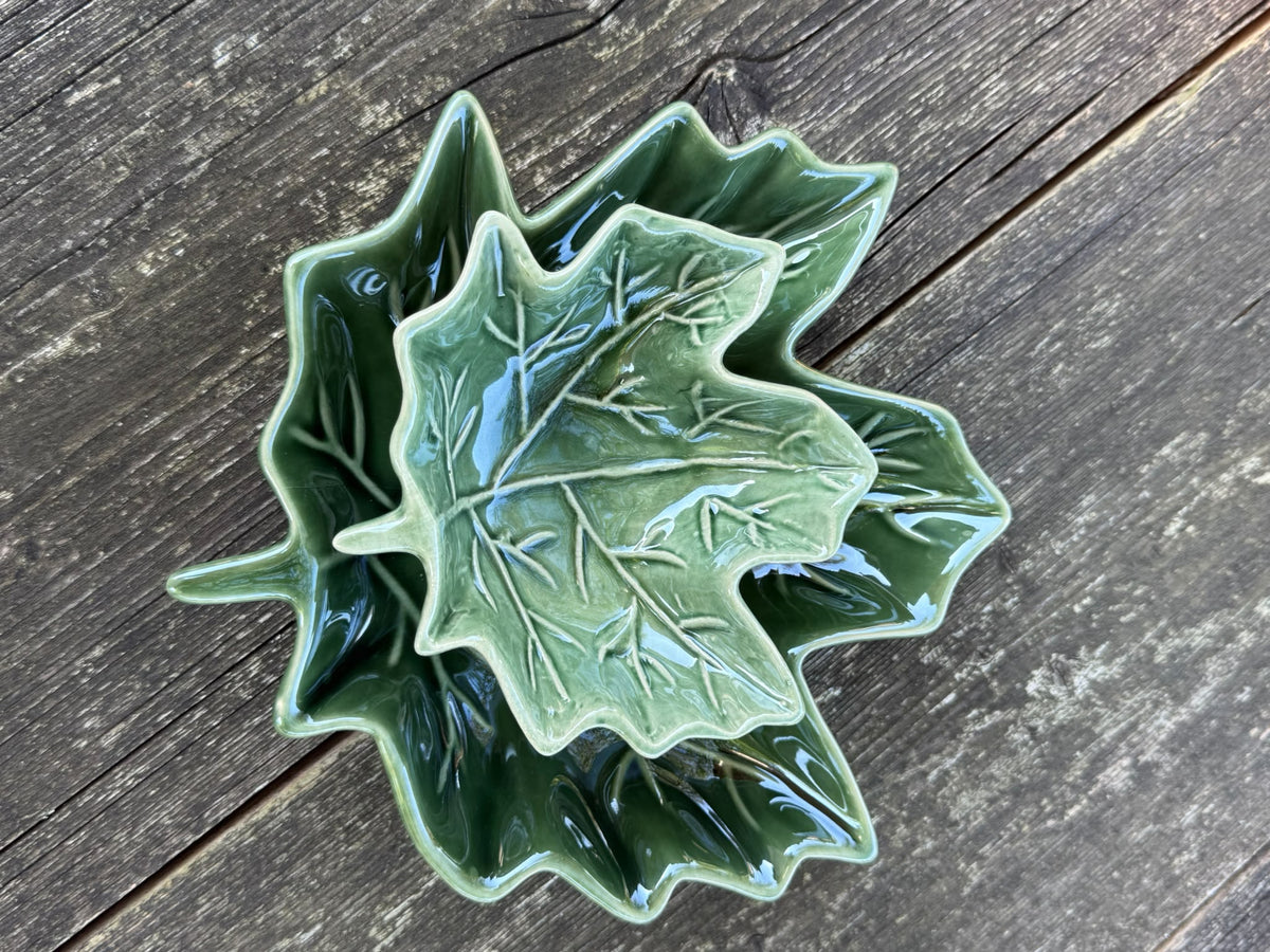 Herfst Schaaltje Keramiek – 2 maten | Eikel, Pompoen of Blad