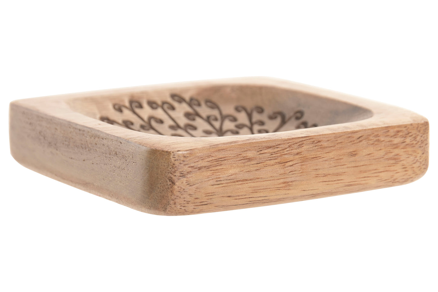 Sleutelschaaltje Mangohout Levensboom - Bruin | 10 x 9 cm