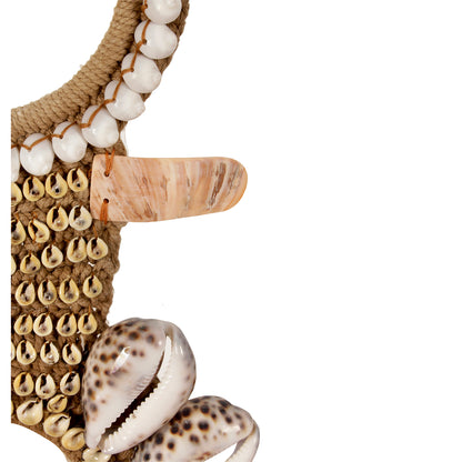 Handgemaakte Schelpenketting op Standaard – Indonesië – 59 cm