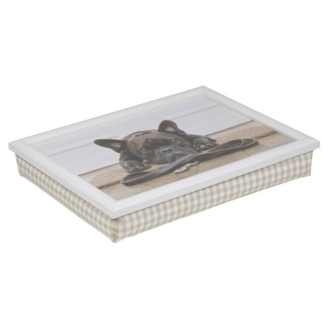 Schootkussen Franse Bulldog – Laptopkussen