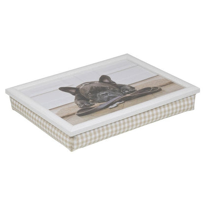 Schootkussen Franse Bulldog – Laptopkussen