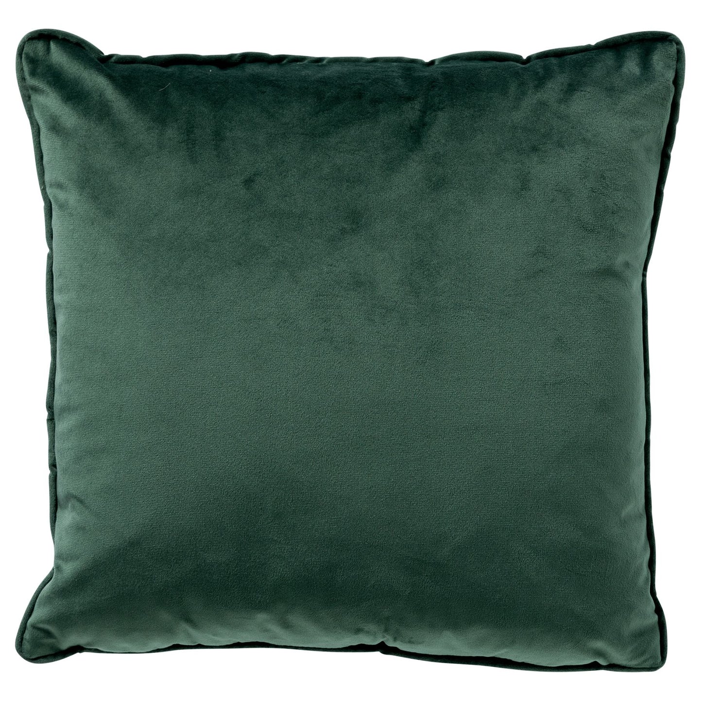 Kerstkussen Groen Velvet – Gouden Rendieren – 45x45