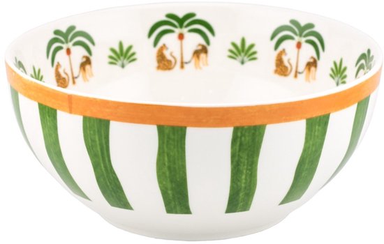 Panter servies Verde – keramiek – jungle design
