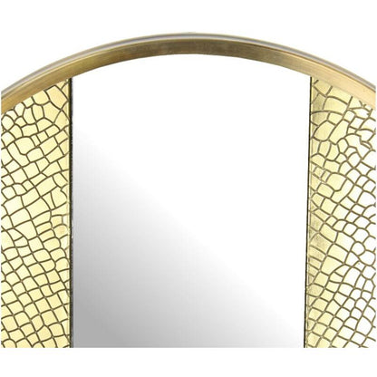 Golden Mirror Krokodildruck – 45 cm