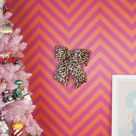 Panterprint Strik Fluweelzacht – 32 x 40 cm