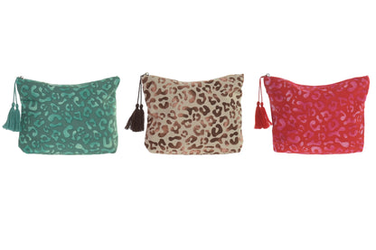 Make-uptas Luipaardprint Katoen – 25 cm