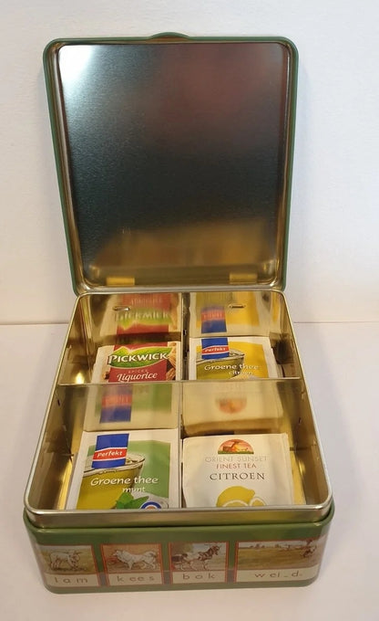Nostalgische Teedose Monkey Nut Mies – Retro Bilddose