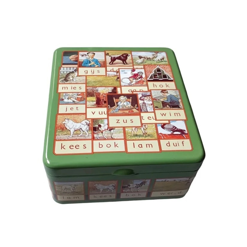 Nostalgische Teedose Monkey Nut Mies – Retro Bilddose